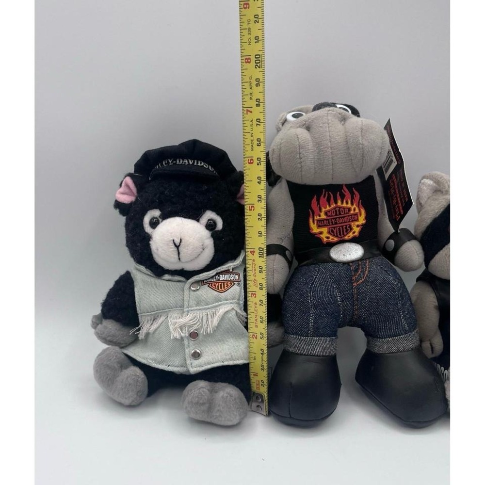 VTG Harley-Davidson Plush‎ Lot – 3 Stuffed Animals  with tags - Picture 3 of 7